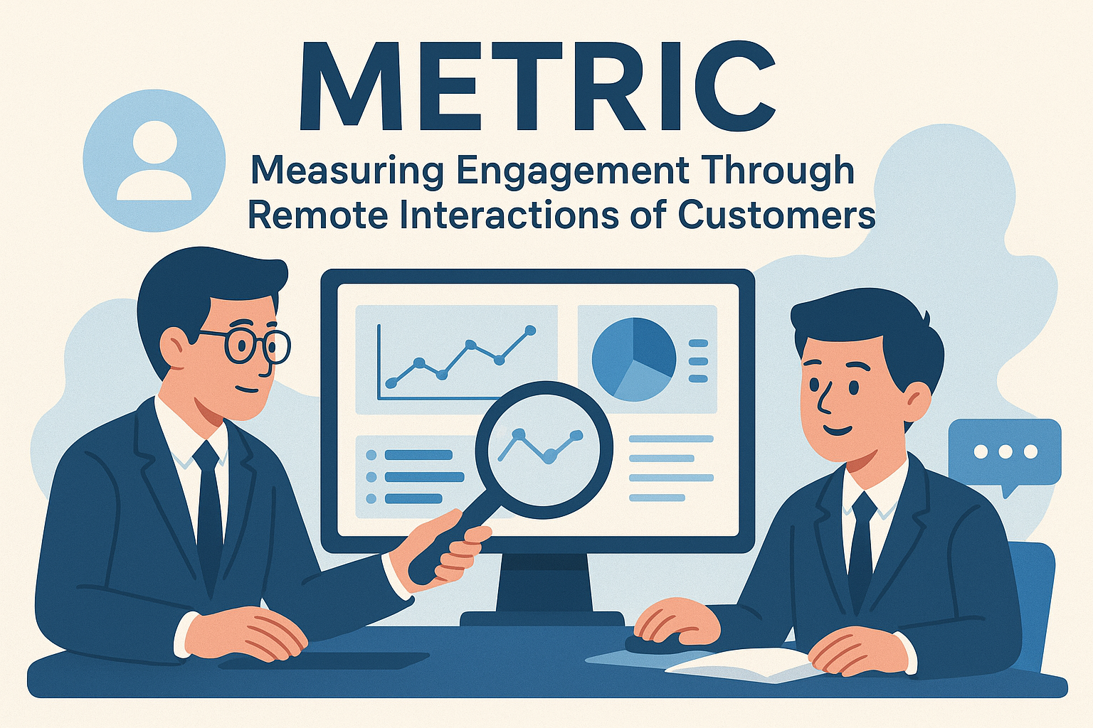 METRIC​: Measuring Engagement Through Remote Interactions of Customers
